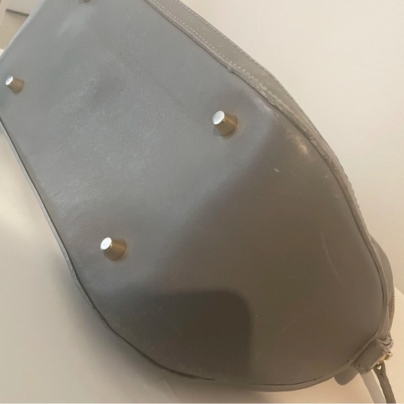 Burberry Gray and Tan Checkered Women's Bag - Picture 10 of 12